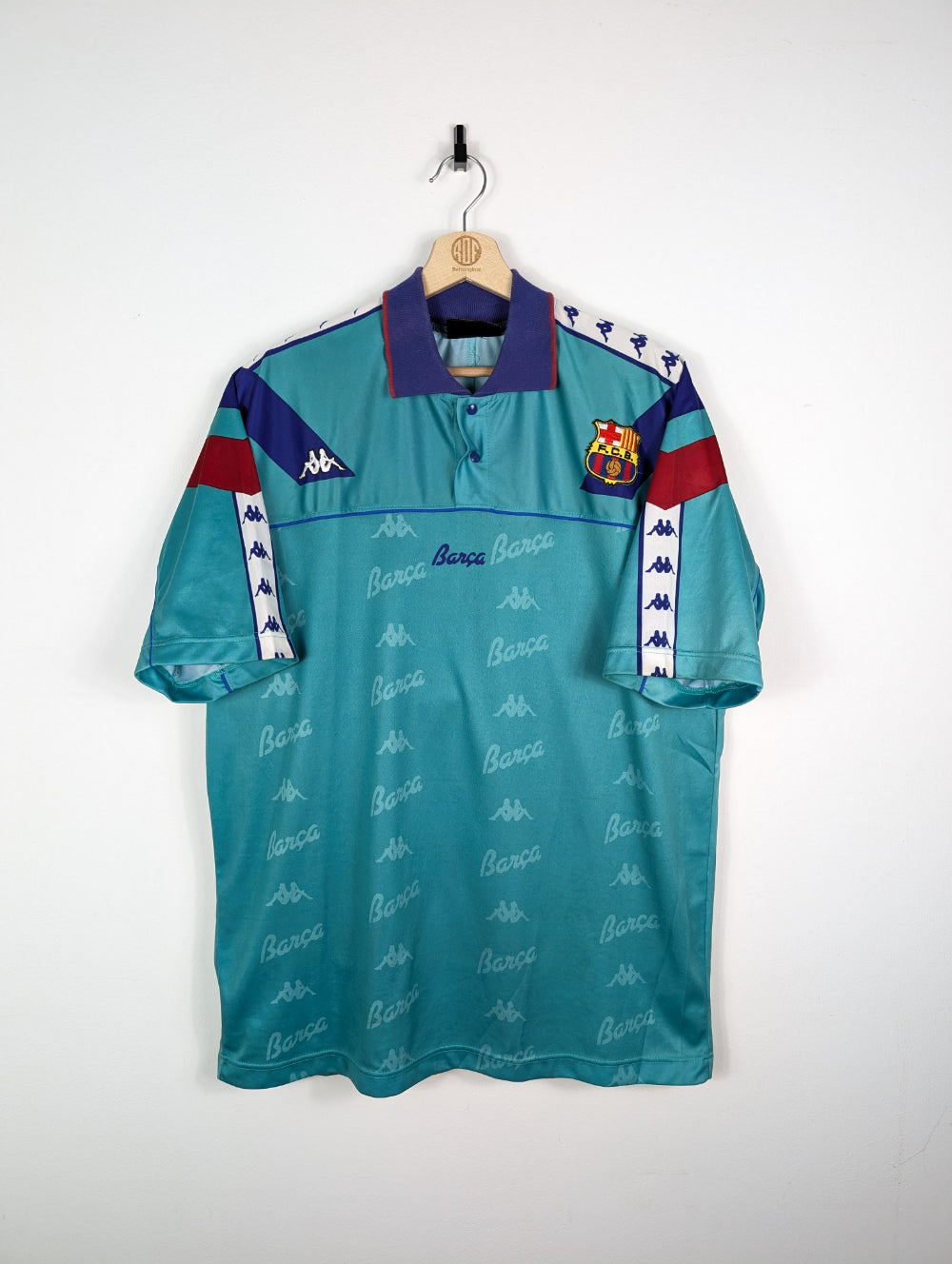 Original FC Barcelona Away Jersey 1992-1995 - XL