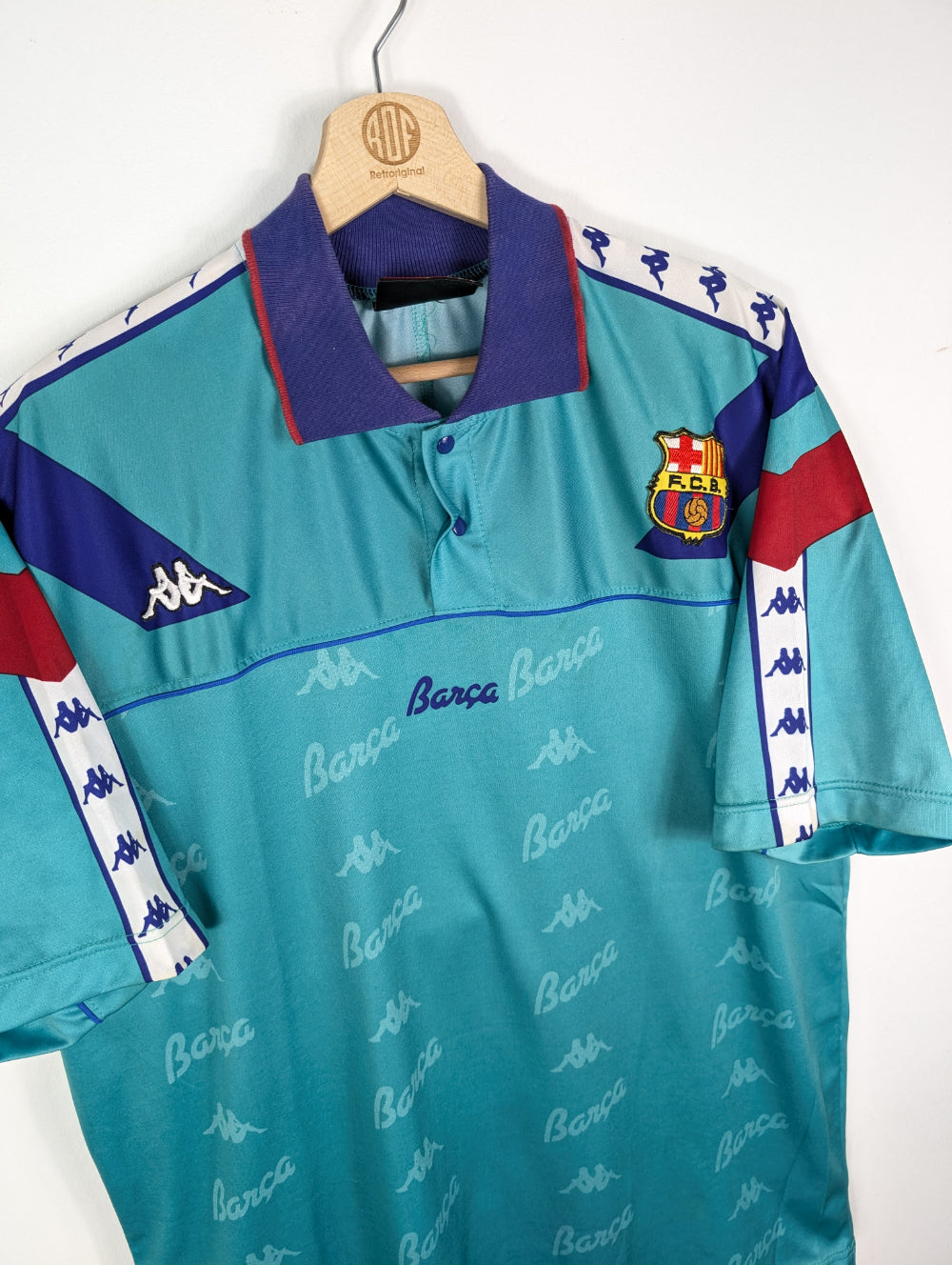 
                  
                    Original FC Barcelona Away Jersey 1992-1995 - XL
                  
                