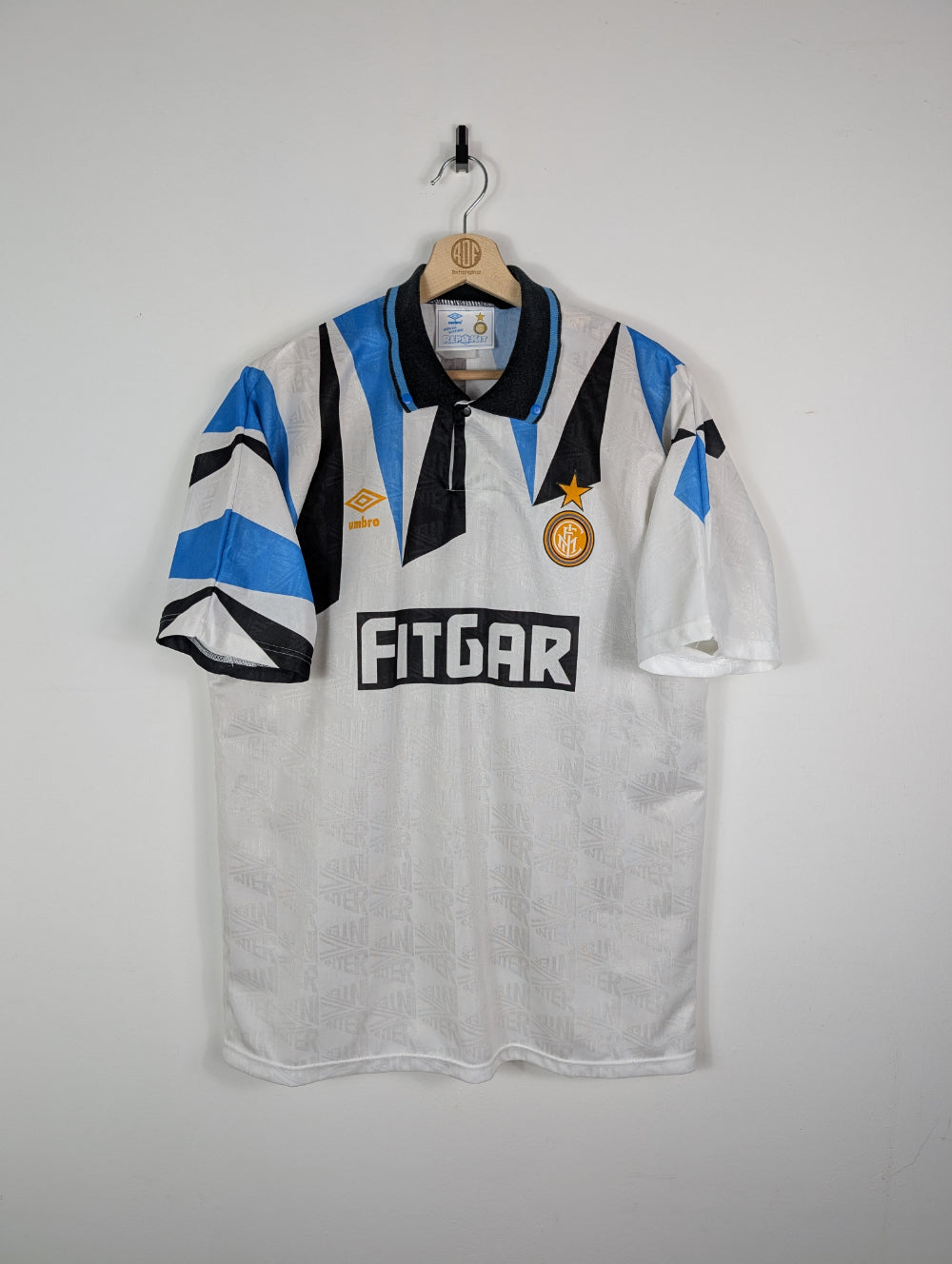 Original Inter Milan Away Jersey 1991-1992 - XL
