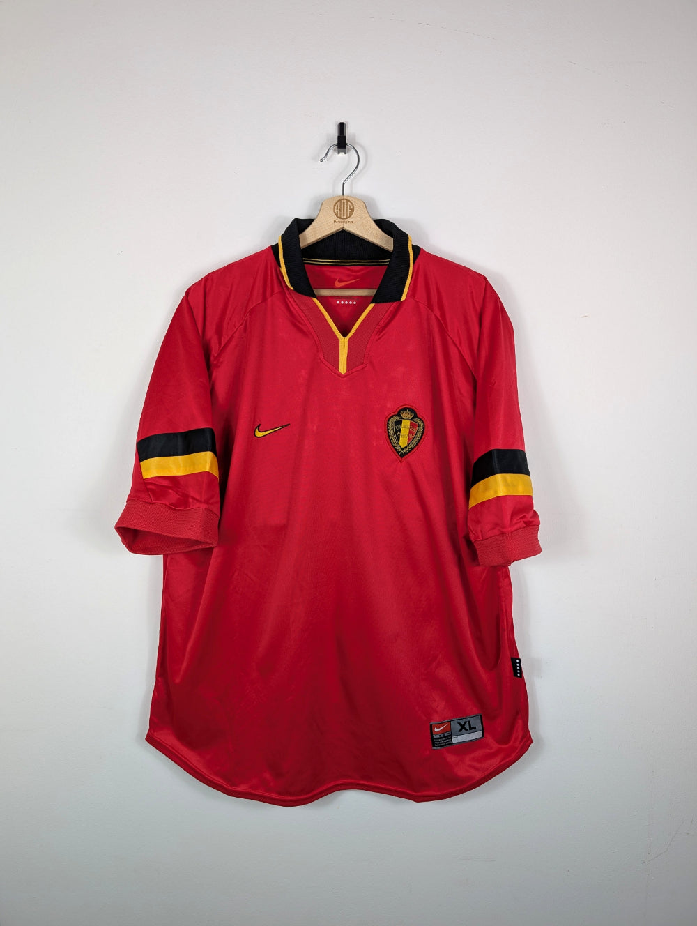 Original Belgium Home Jersey 1998-2000 - XL