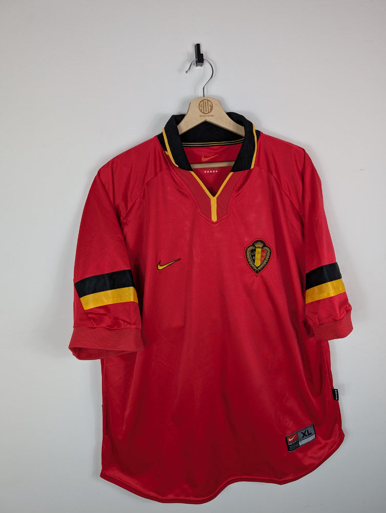 
                  
                    Original Belgium Home Jersey 1998-2000 - XL
                  
                