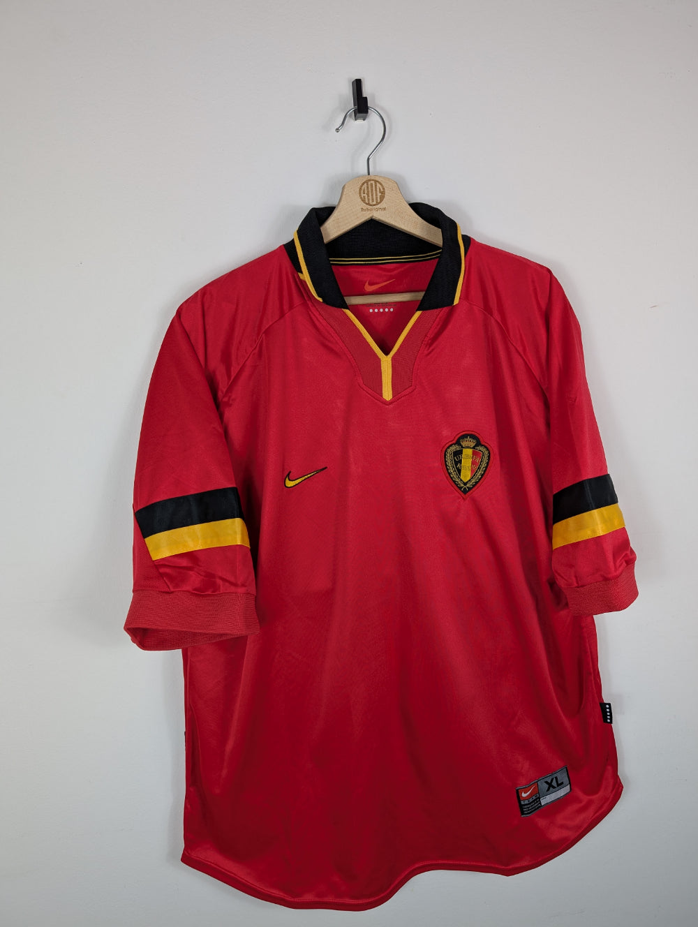 
                  
                    Original Belgium Home Jersey 1998-2000 - XL
                  
                