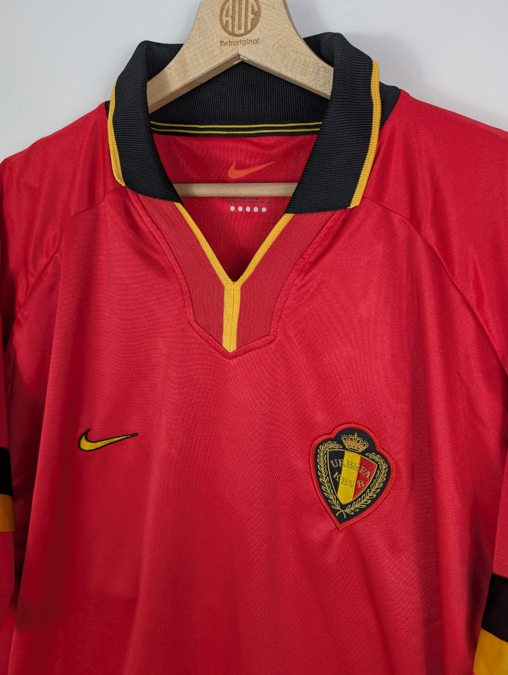 
                  
                    Original Belgium Home Jersey 1998-2000 - XL
                  
                