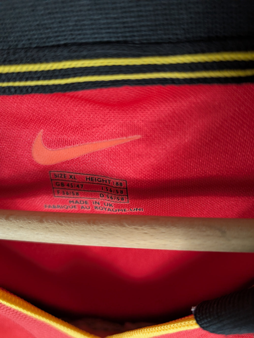 
                  
                    Original Belgium Home Jersey 1998-2000 - XL
                  
                