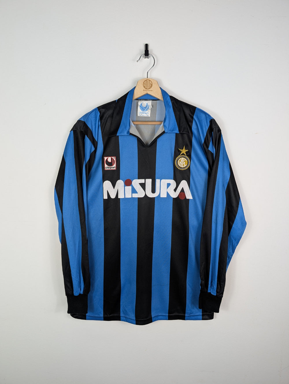 Original Inter Milan Home Jersey 1990-1991 - L