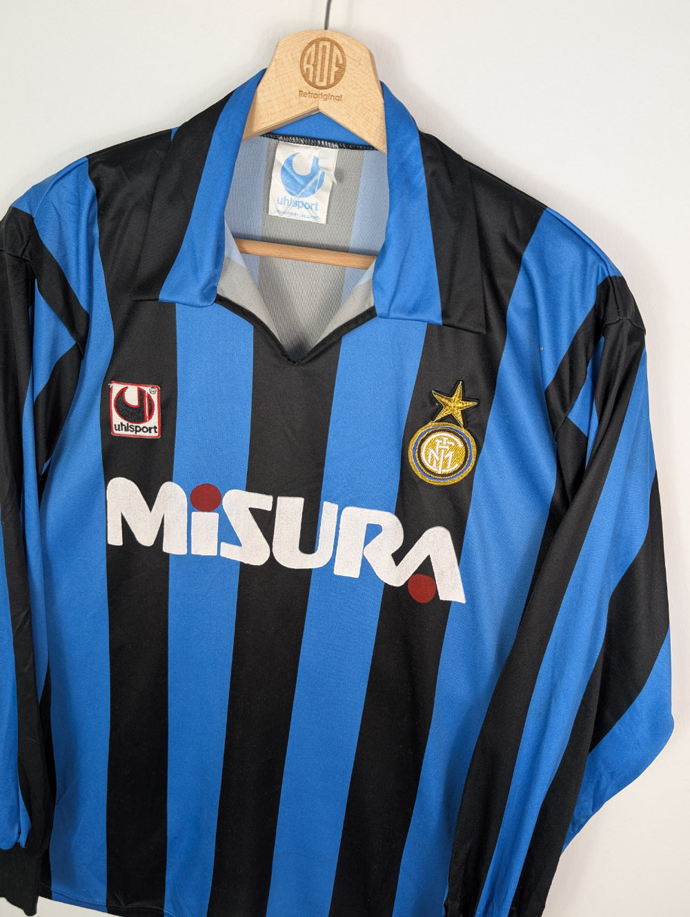 Original Inter Milan Home Jersey 1990-1991 - L