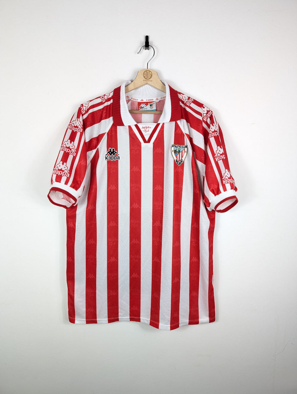 Original Athletic Bilbao *Player issue* Home Jersey 1996-1997 #11 Urzaiz - XL