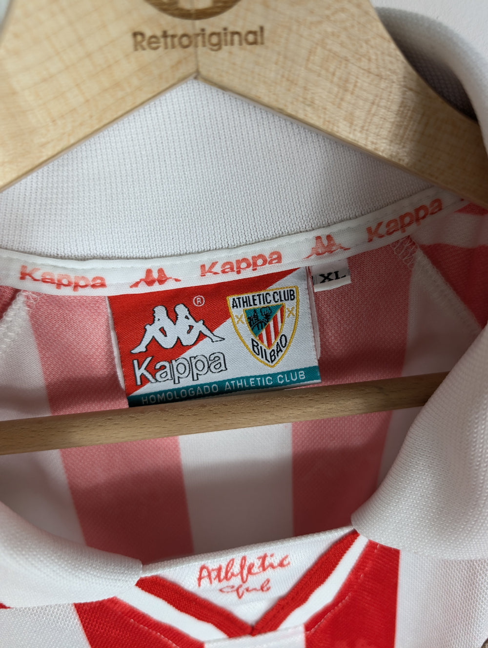 
                  
                    Original Athletic Bilbao *Player issue* Home Jersey 1996-1997 #11 Urzaiz - XL
                  
                