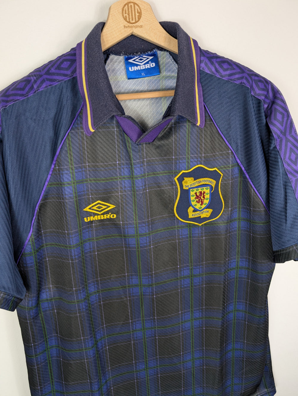 
                  
                    Original Scotland Home Jersey 1994-1996 - XL
                  
                