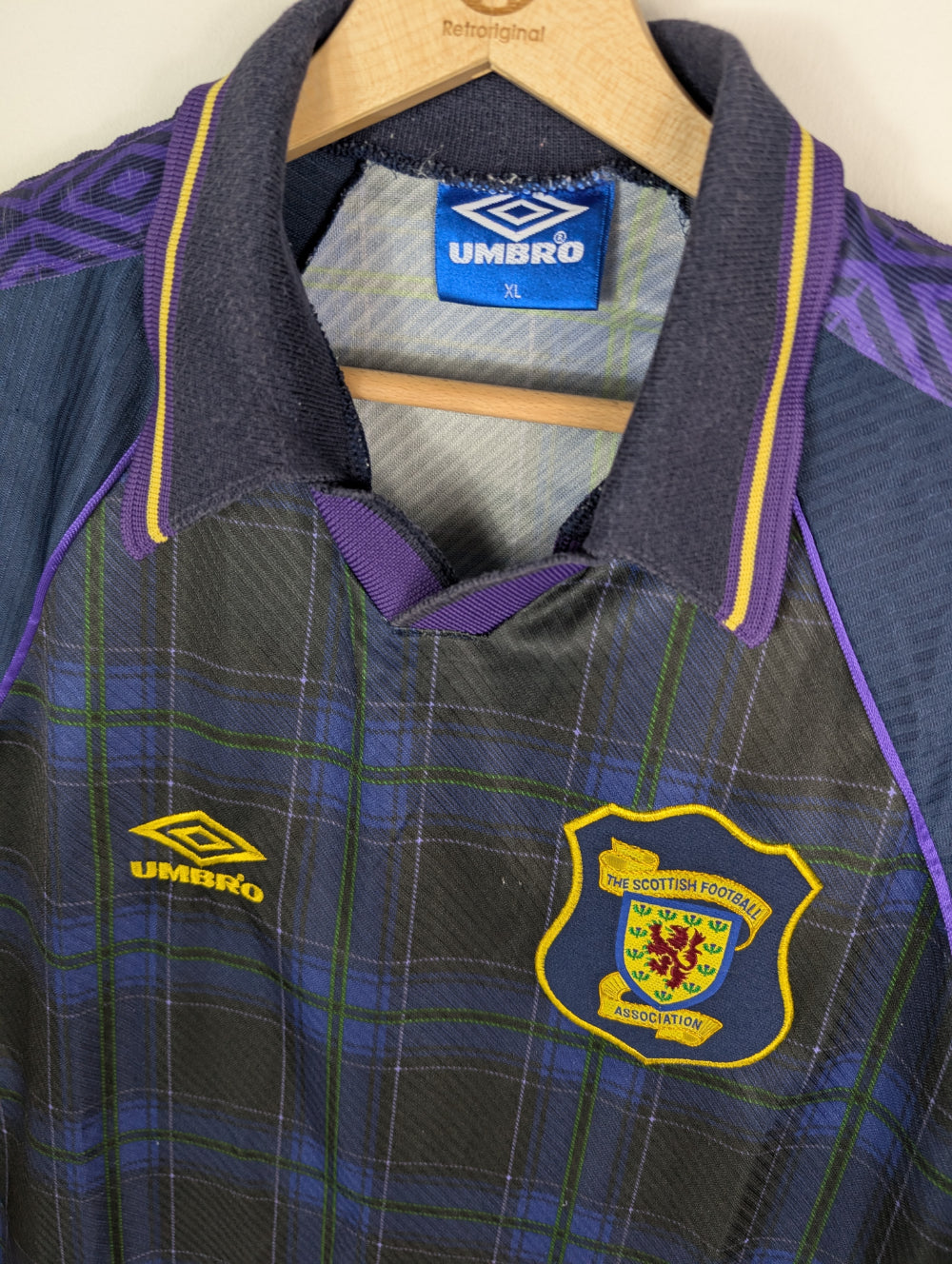 
                  
                    Original Scotland Home Jersey 1994-1996 - XL
                  
                