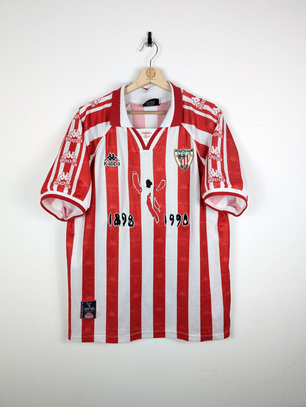 Original Athletic Bilbao *Centenary* Home Jersey 1997-1998 - XL