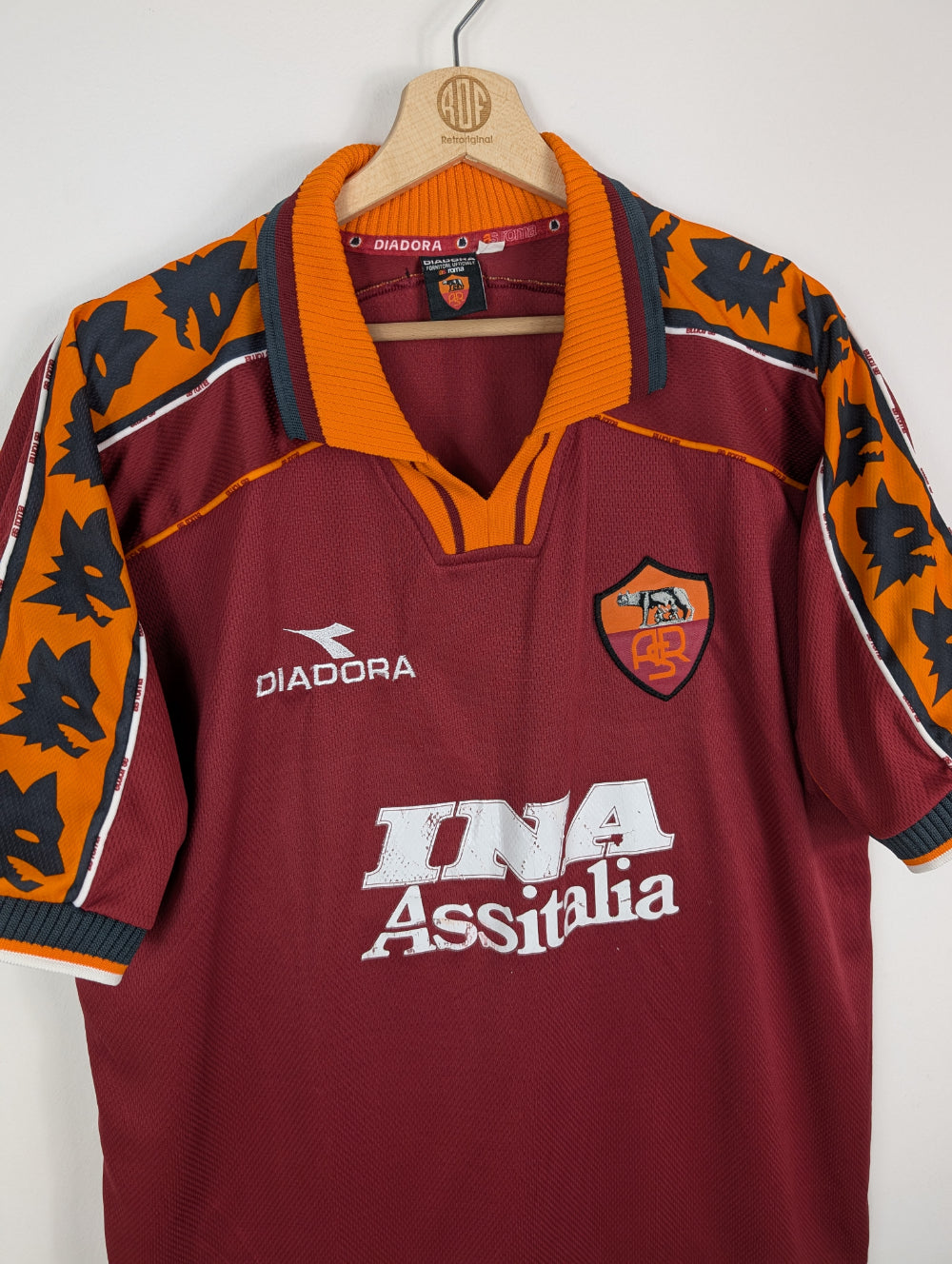 
                  
                    Original AS Roma Home Jersey 1998-1999 - XXL
                  
                
