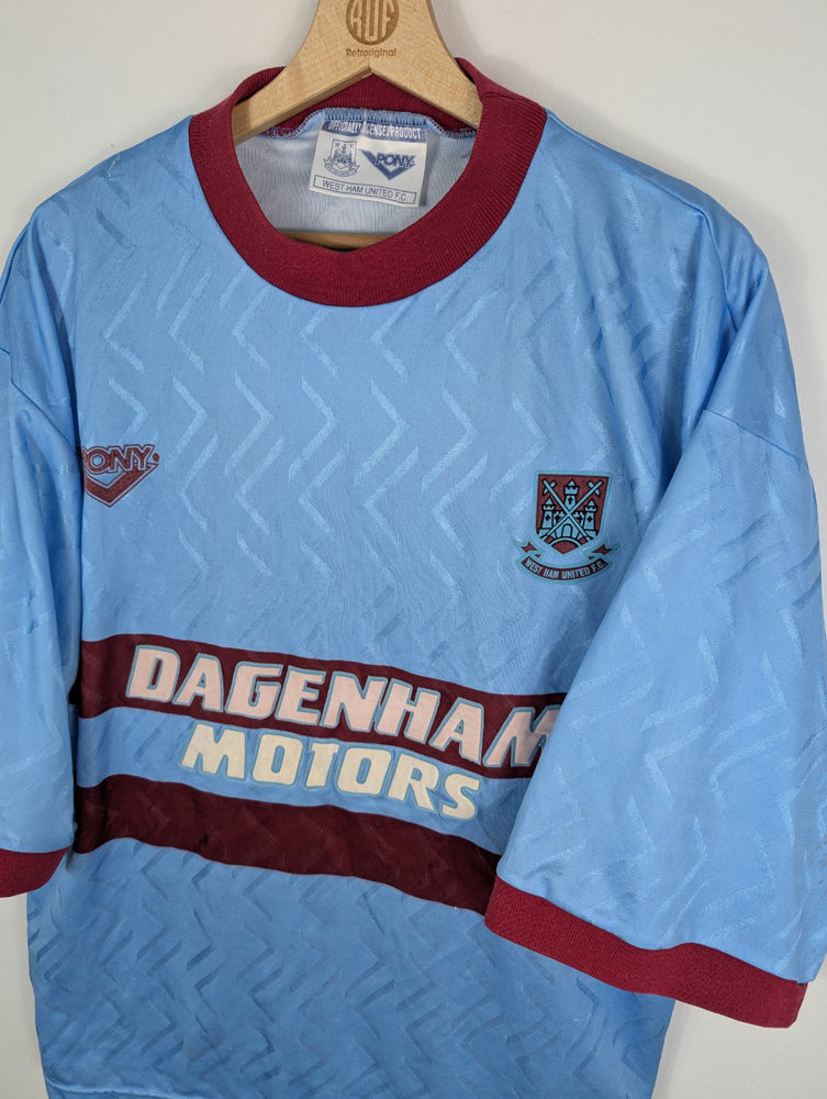 
                  
                    Original West Ham United FC Away Jersey 1993-1995 - XL
                  
                
