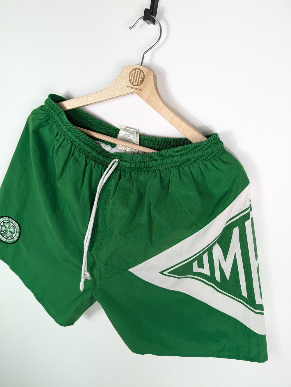 Original Celtic FC Shorts 1990-1992 - L