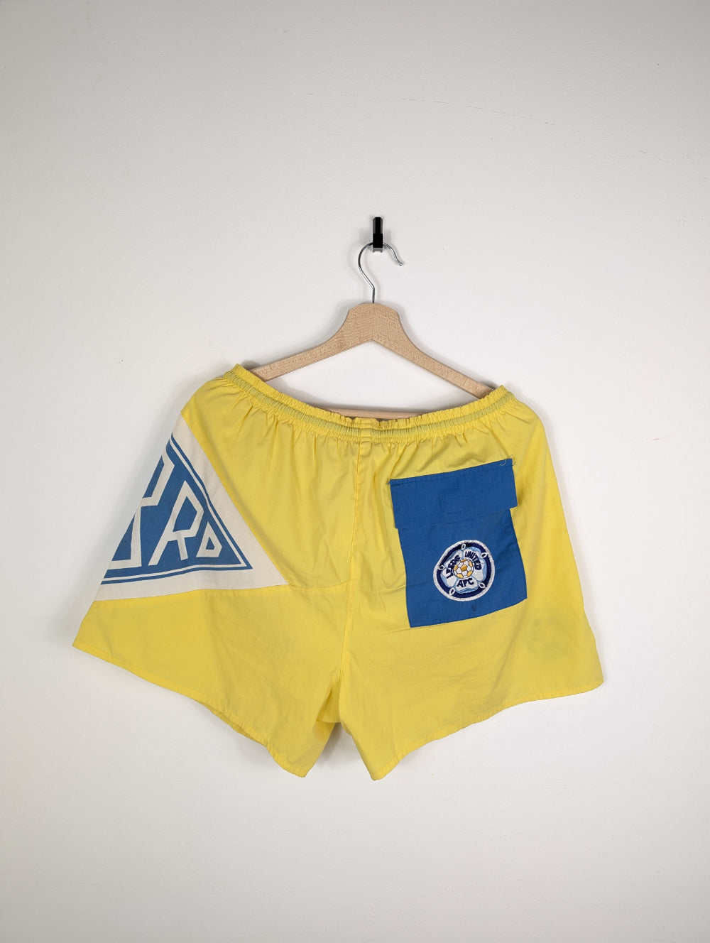 Original Leeds United FC Shorts 1990-1992 - L