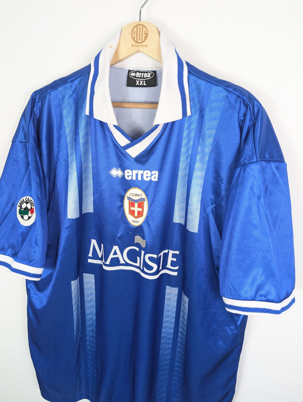 
                  
                    Original Como Calcio 1907 *Matchworn* Home Jersey 2001-2002 #4 Bega - XL
                  
                