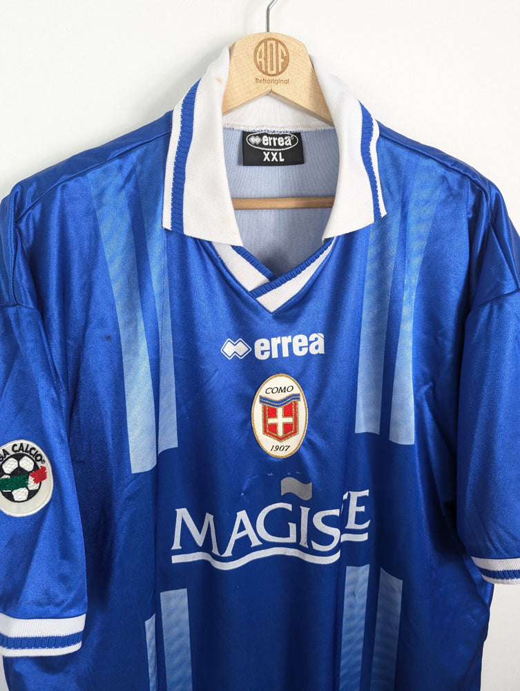 
                  
                    Original Como Calcio 1907 *Matchworn* Home Jersey 2001-2002 #4 Bega - XL
                  
                
