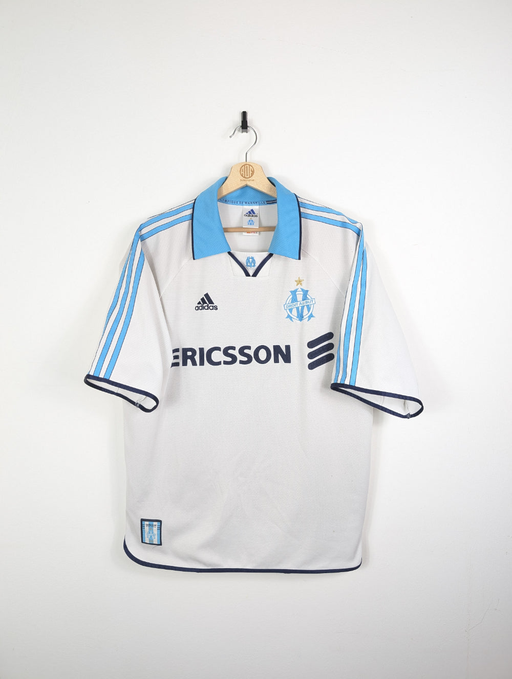 Original Olympique Marseille Home Jersey 1999-2000 - L