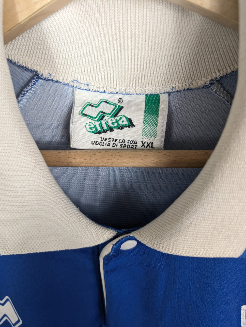 
                  
                    Original Empoli FC *Matchworn* Home Jersey 1995-1996 #9 Bertarelli - XL
                  
                