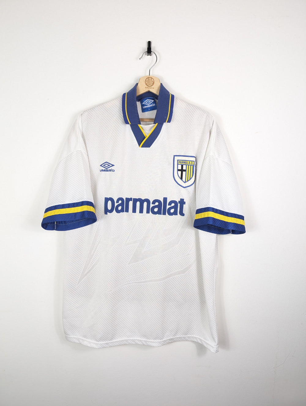 Original Parma Calcio 1913 *Matchworn* Away Jersey 1993-1995 #15 - XL