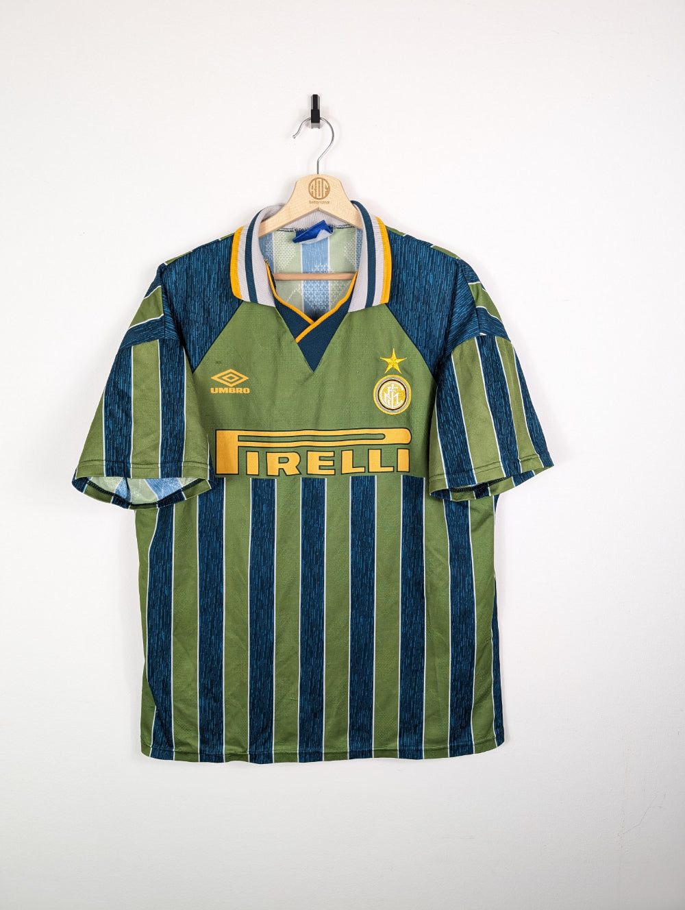 Original Inter Milan Third Jersey 1995-1996 - XL