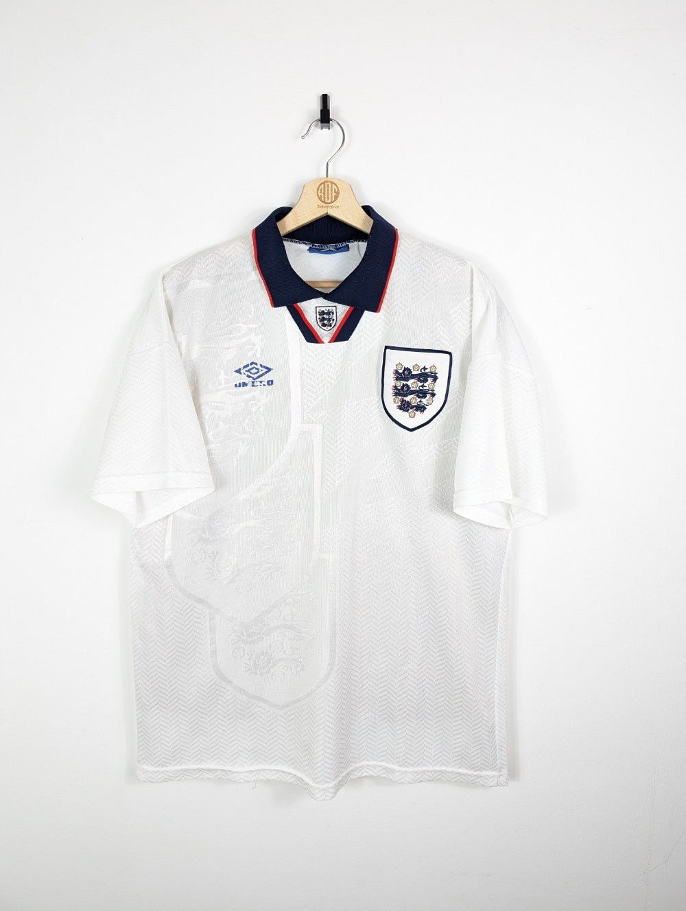 Original England Home Jersey 1993-1995 - XL