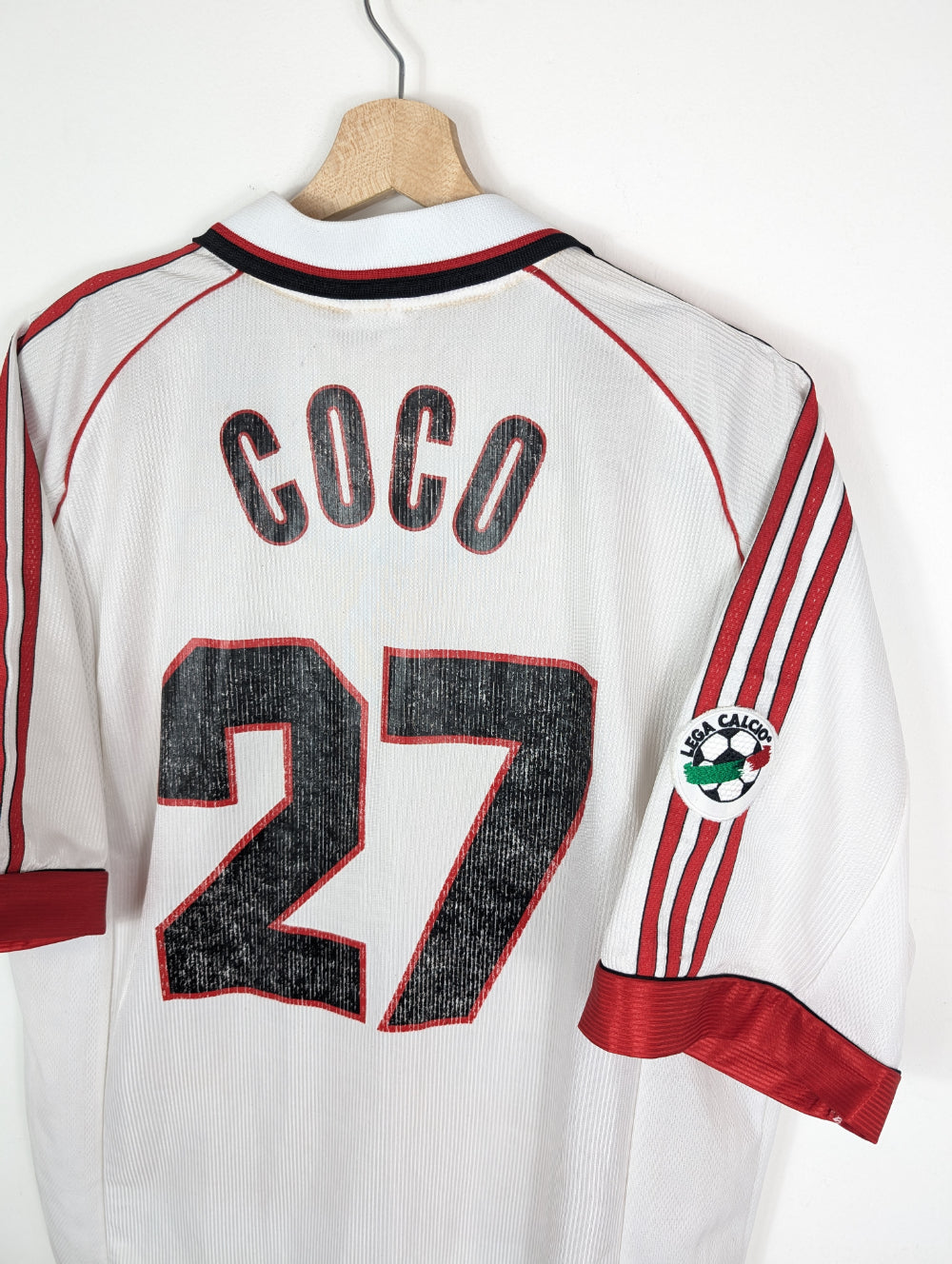 Original AC Milan *match-issued* Away Jersey 2000-2001 #27 match