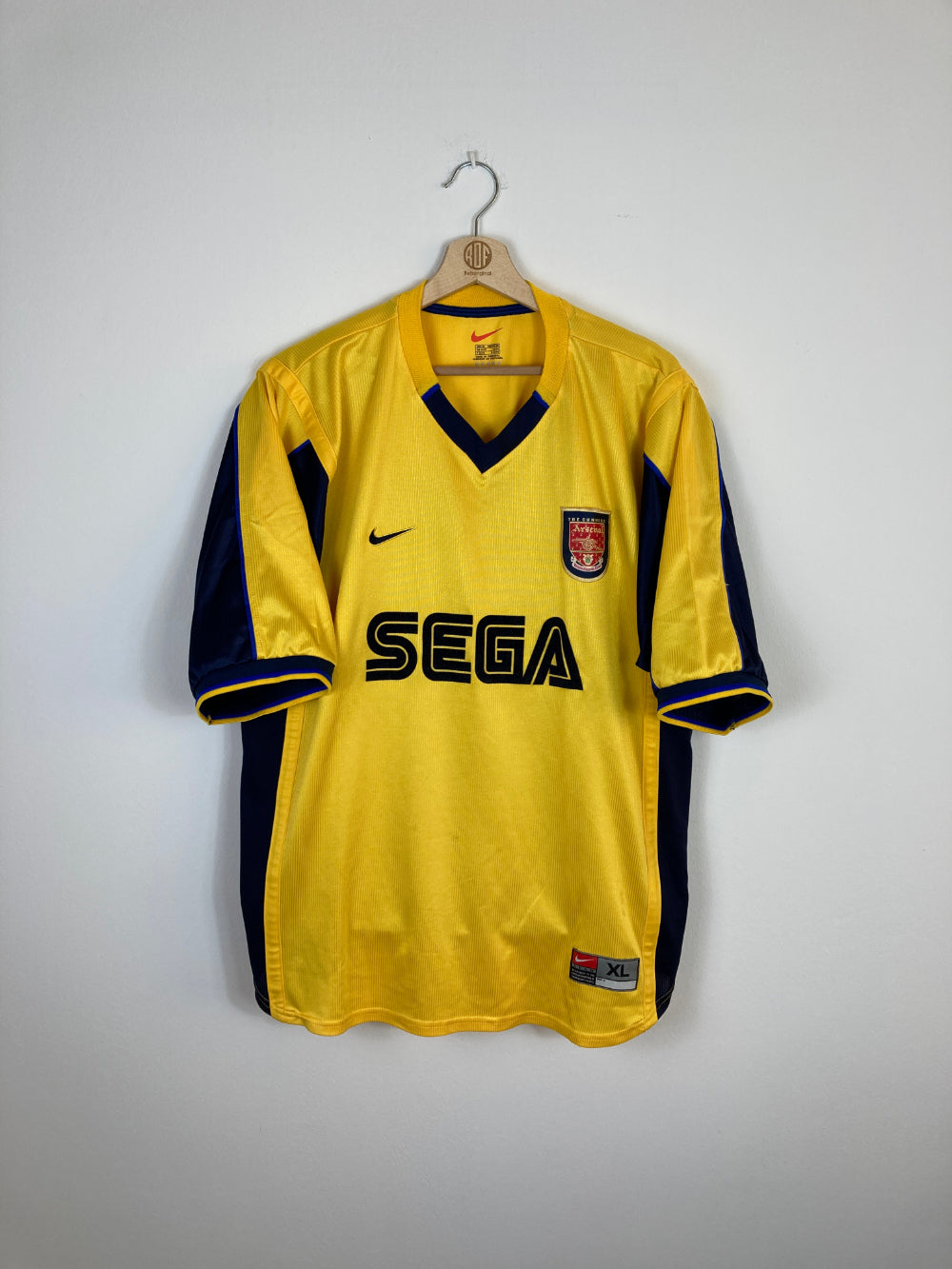 Original Arsenal FC Away Jersey 1999-2001 - XL