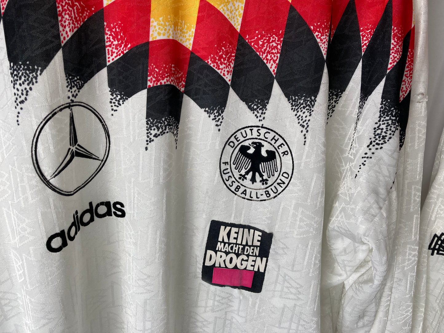 
                  
                    Germany 1994-1996 Player-Issued Training Jersey
                  
                