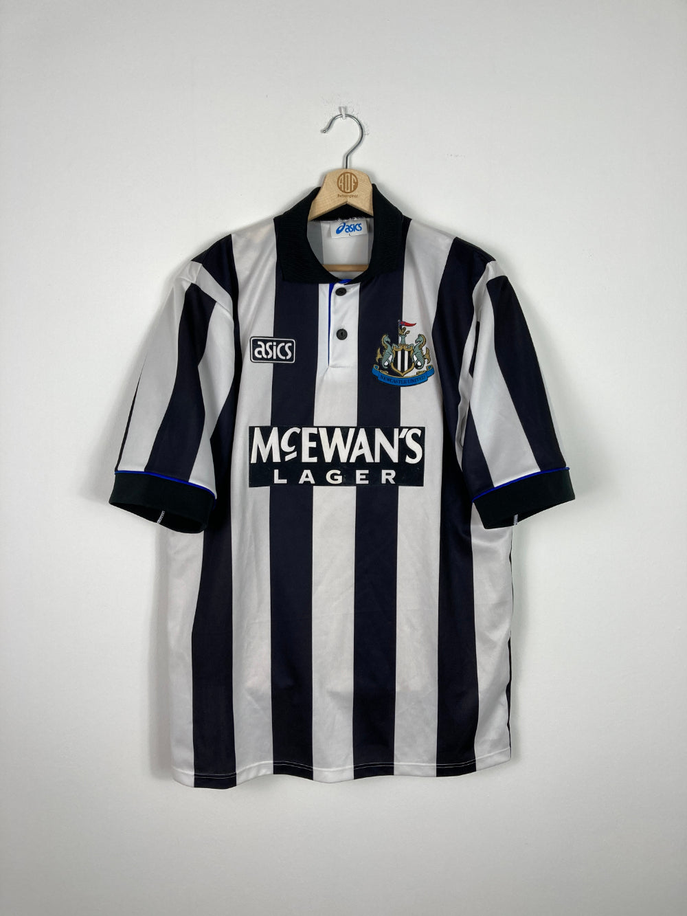 Original Newcastle United FC Home Jersey 1993-1995 - L