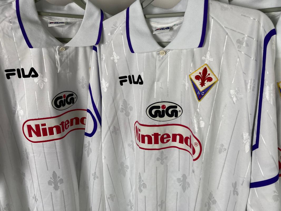 ACF Fiorentina 1997-1998 Matchworn Away – RetrOriginalFootball