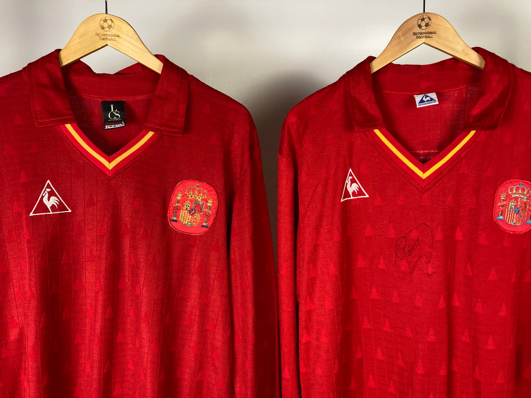 
                  
                    Spain Home shirt Match-issued 1988-1990
                  
                