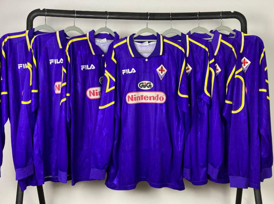 ACF Fiorentina 1997-1998 Matchworn Home
