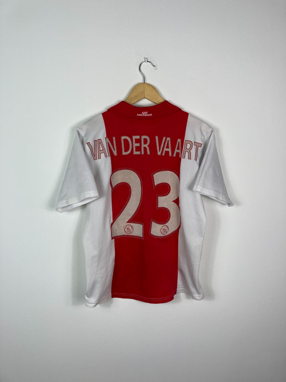 Original Ajax AFC Home Jersey 2001-2002 #23 van der Vaart - S