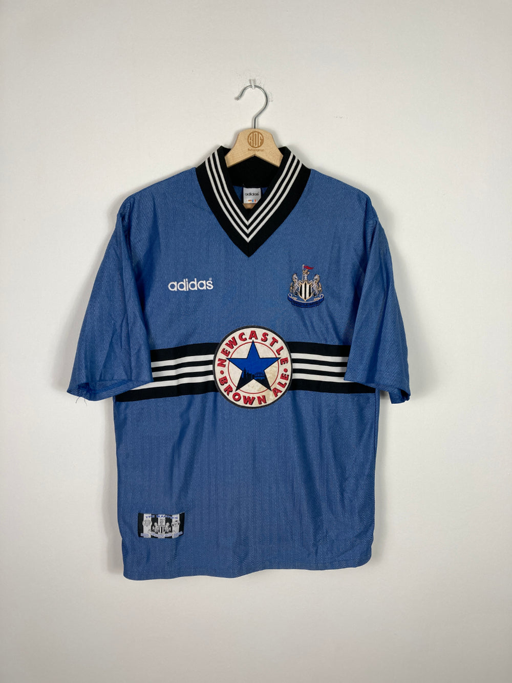 Original Newcastle United FC Away Jersey 1996-1997 - L