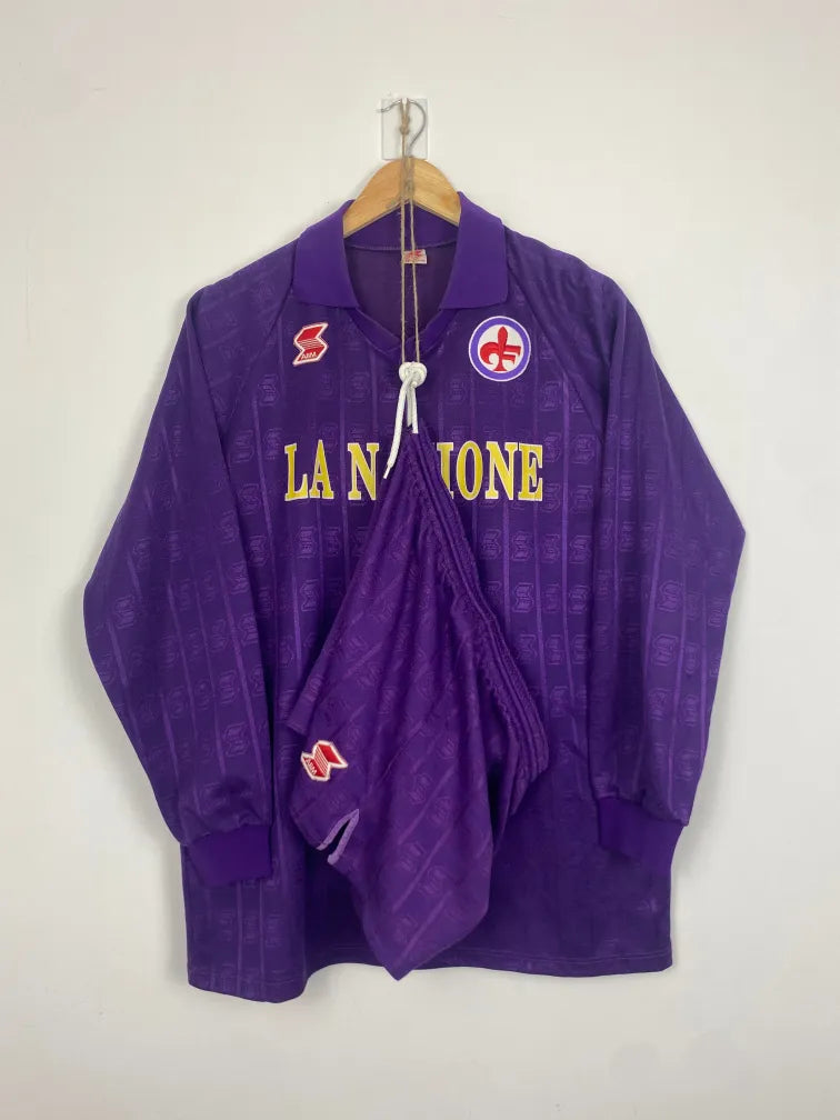 Original ACF Fiorentina Home Jersey 1990-1991 - L/XL