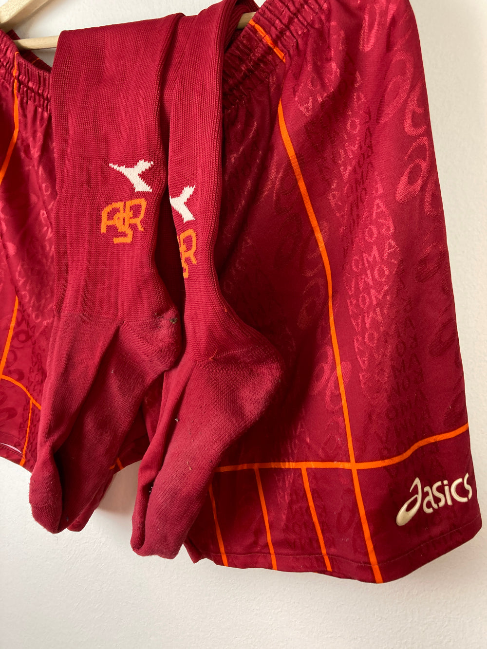 
                  
                    Original AS Roma Shorts & socks 1996-1997 - L
                  
                