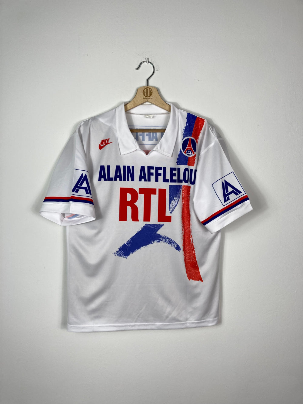 Original PSG Away Jersey 1990-1991 #11 - L