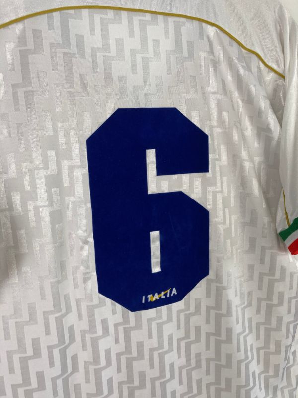 
                  
                    Original Italy *Matchworn* U21 Away Jersey & Short 1995-1996 #6 - L
                  
                