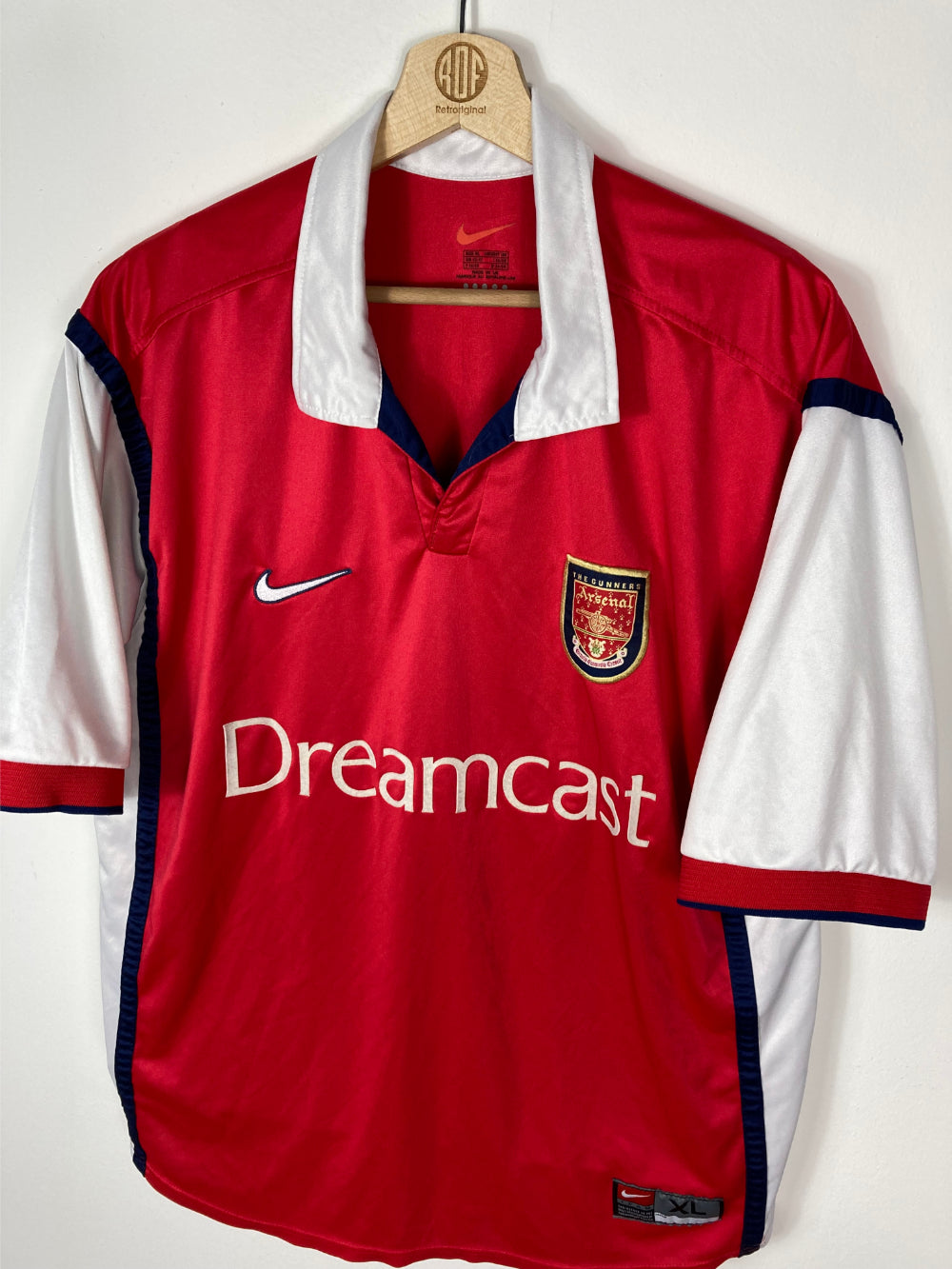 
                  
                    Original Arsenal FC Home Jersey 1999-2000 - XL
                  
                