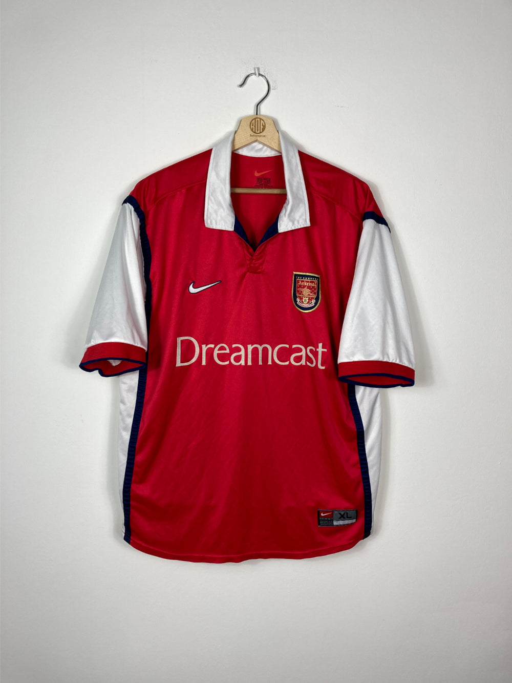 Original Arsenal FC Home Jersey 1999-2000 - XL