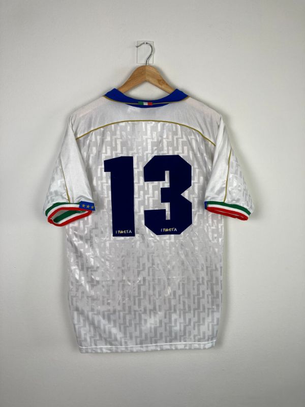 Original Italy *Matchworn* U21 Away Jersey  & Short 1995-1996 #13 - L