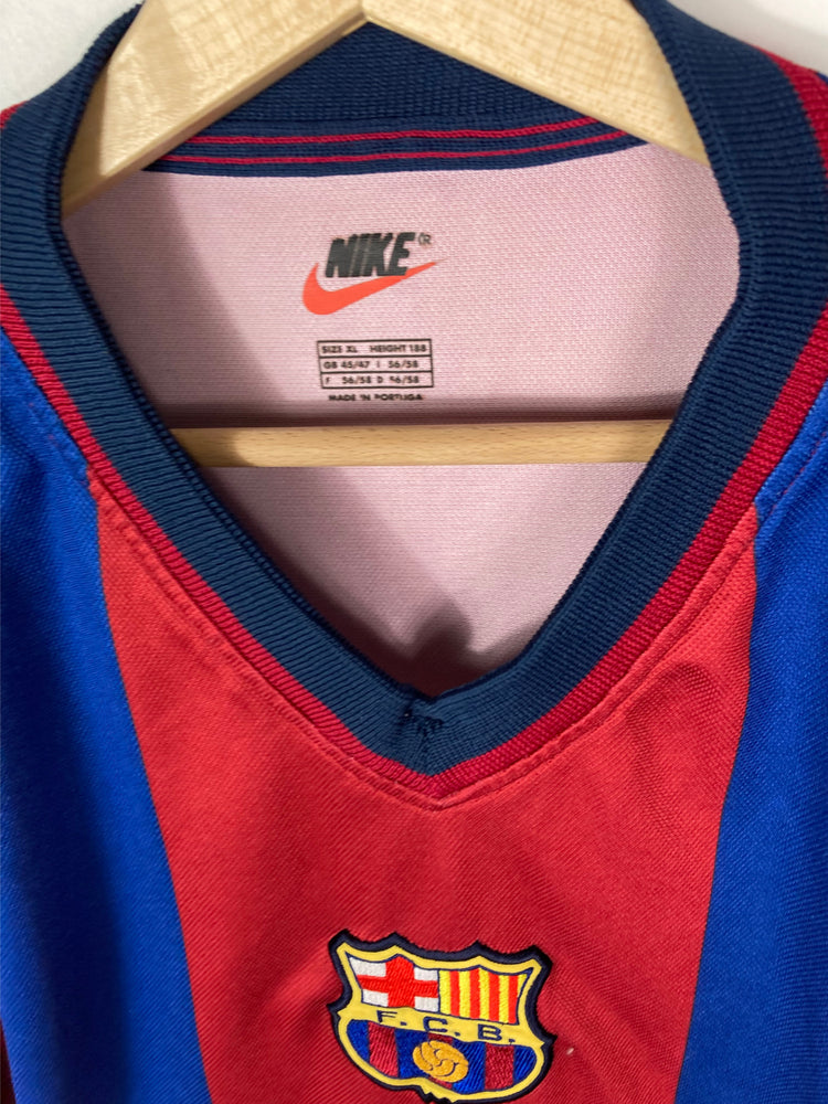 
                  
                    Original FC Barcelona Home Jersey 1998-2000 - XL
                  
                