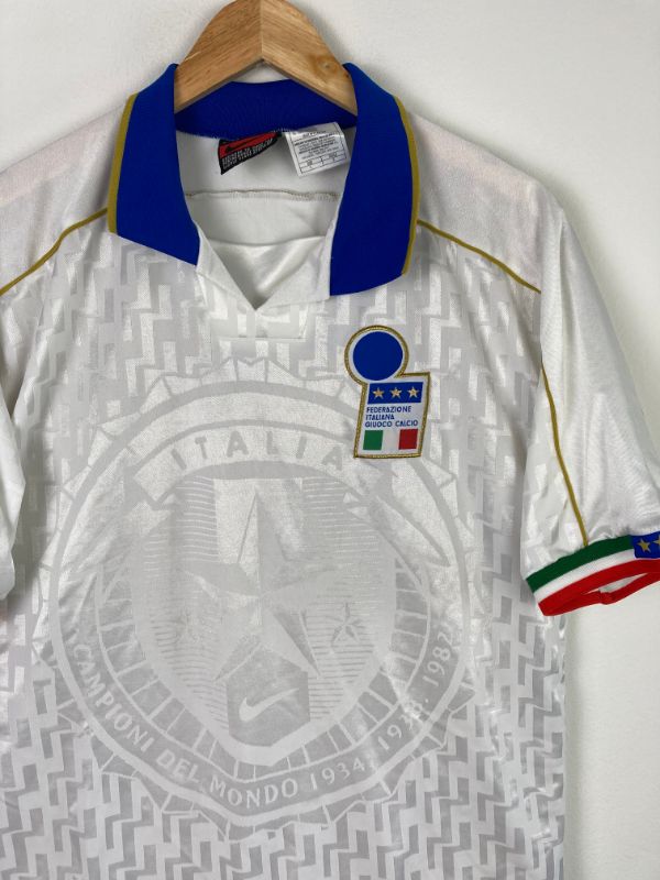 
                  
                    Original Italy *Matchworn* U21 Away Jersey  & Short 1995-1996 #13 - L
                  
                