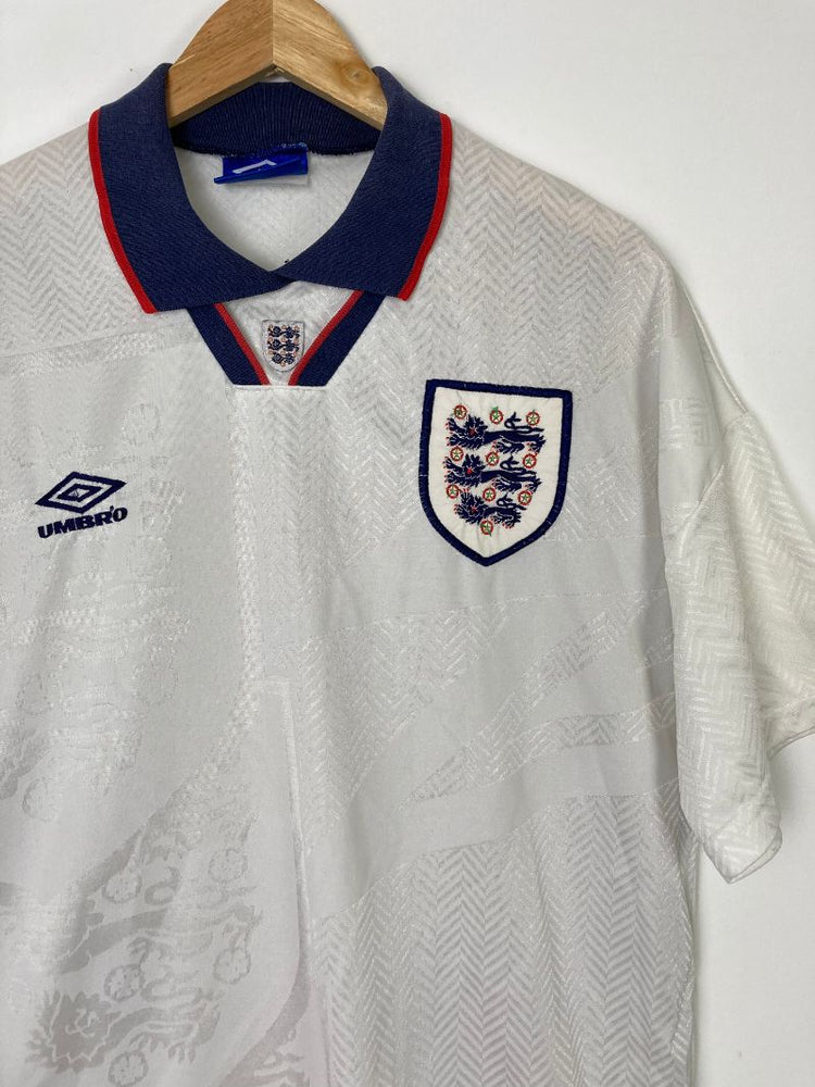 
                  
                    Original England Home Jersey 1993-1995 - XL
                  
                