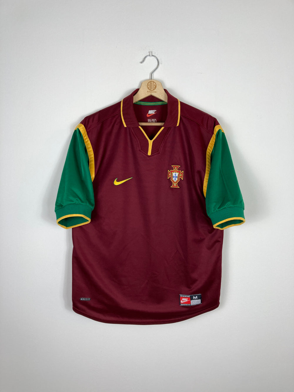 Original Portugal Home Jersey 1997-1998 - M