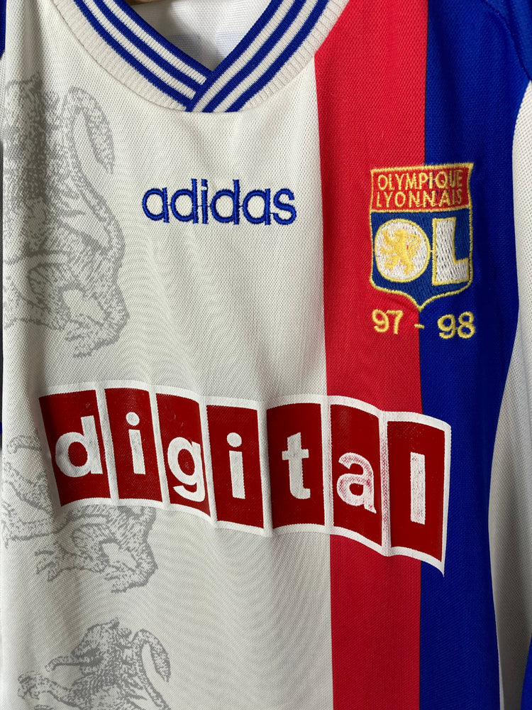 
                  
                    Original Olympique Lyon *Match-issue Uefa Cup*  Home Jersey 1997-1998 #17 Carteron - XL
                  
                