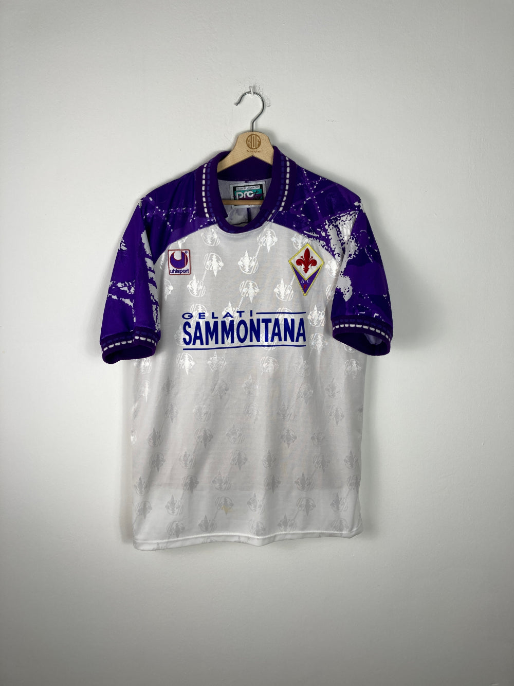 Original Fiorentina ACF *Player-issue* Away Jersey 1994-1995 #9 Batistuta - XL