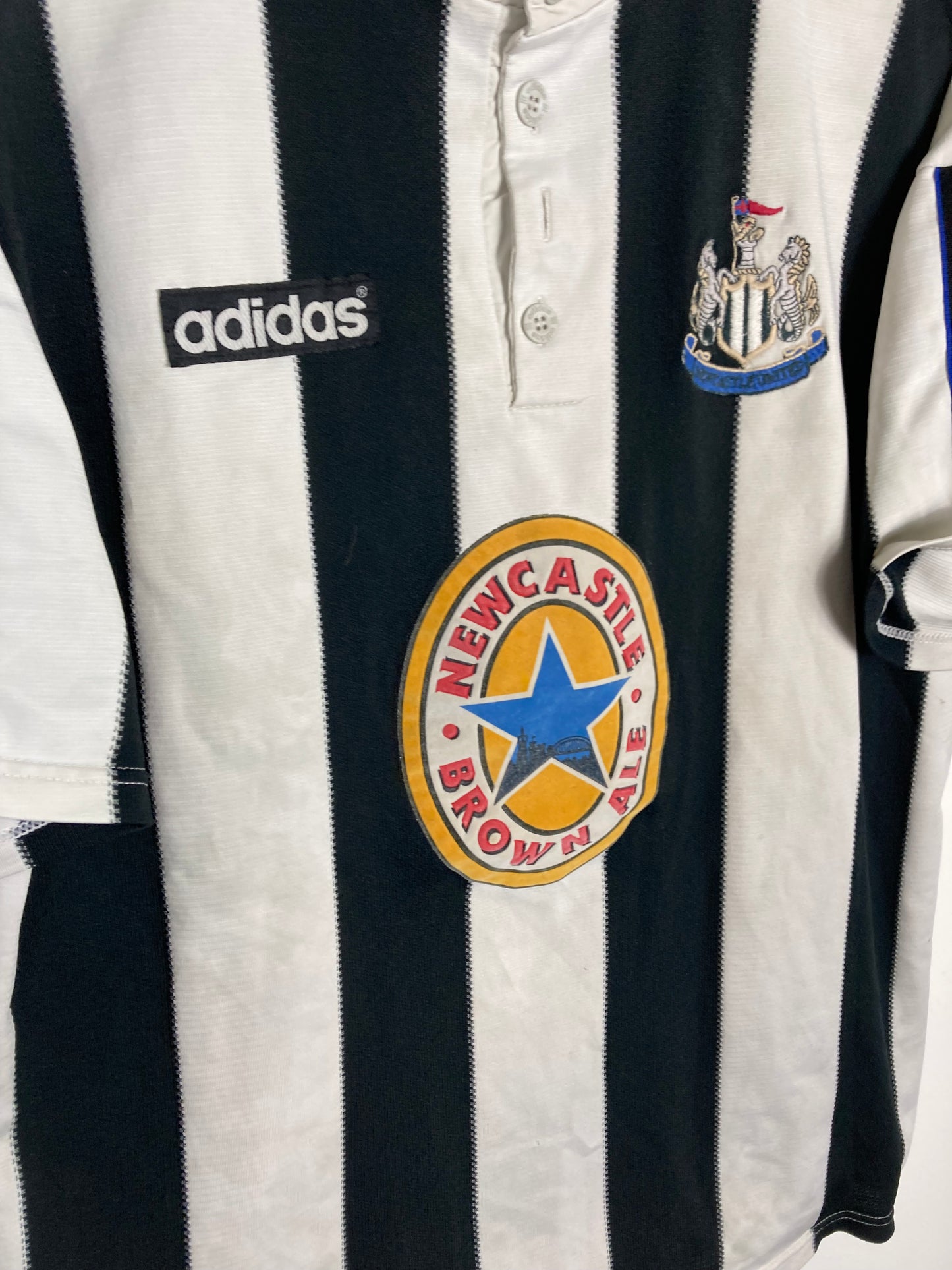 
                  
                    Original Newcastle United FC Home Jersey 1995-1997 - XL
                  
                