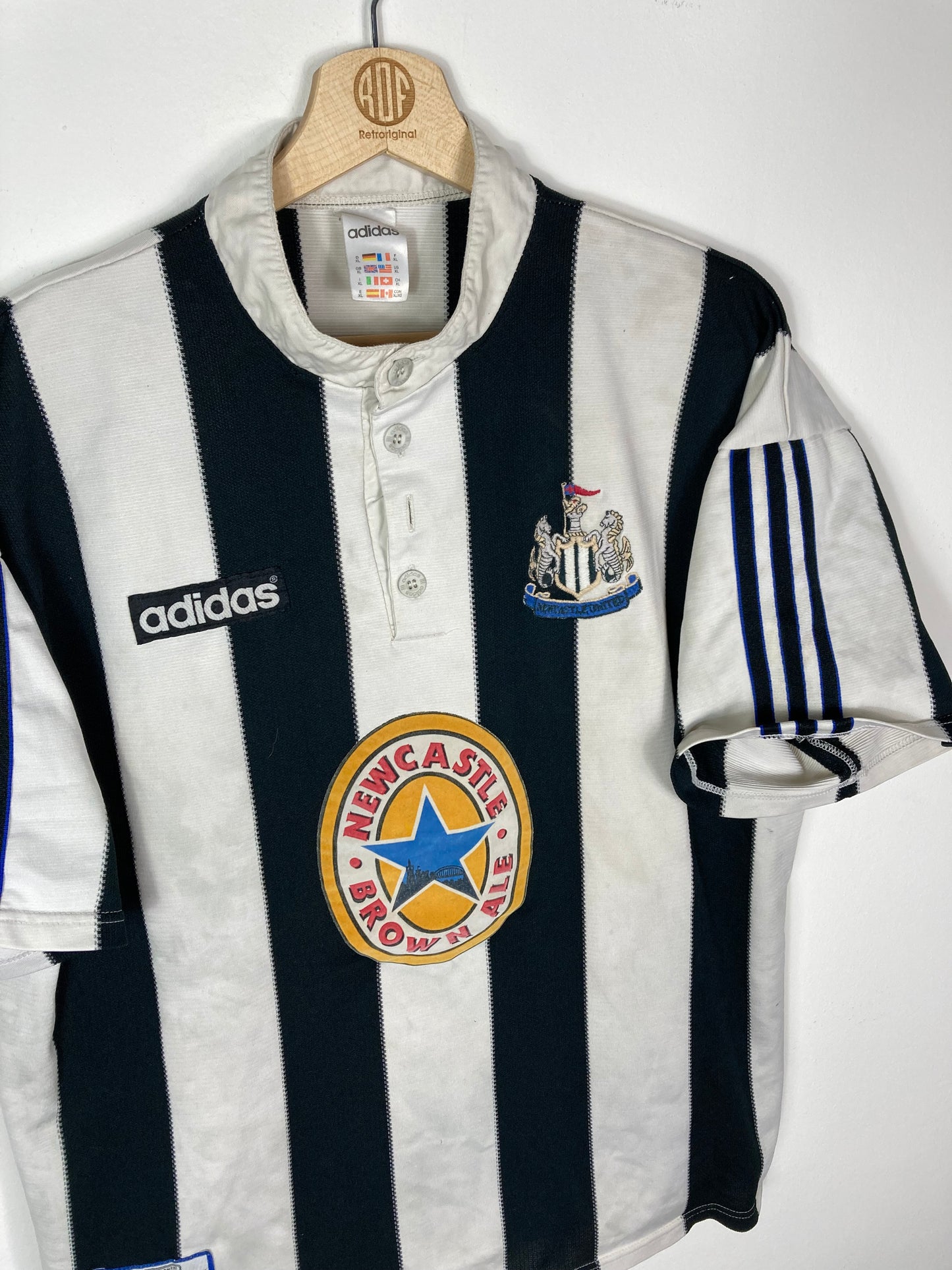 
                  
                    Original Newcastle United FC Home Jersey 1995-1997 - XL
                  
                